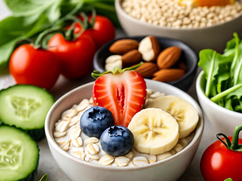 Овсянка с фруктами