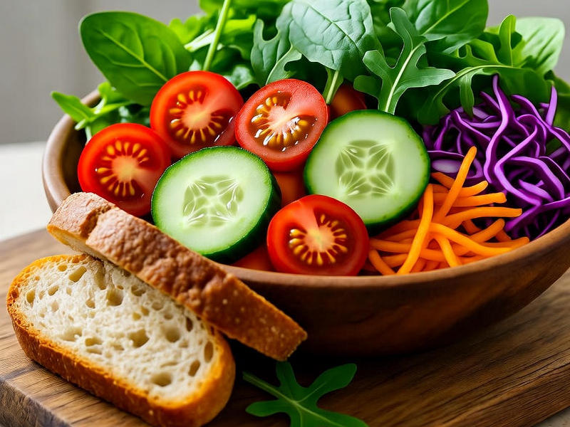 Салат с овощами